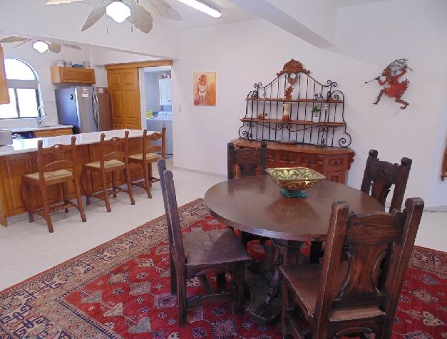 dinning, kitchen & laundry